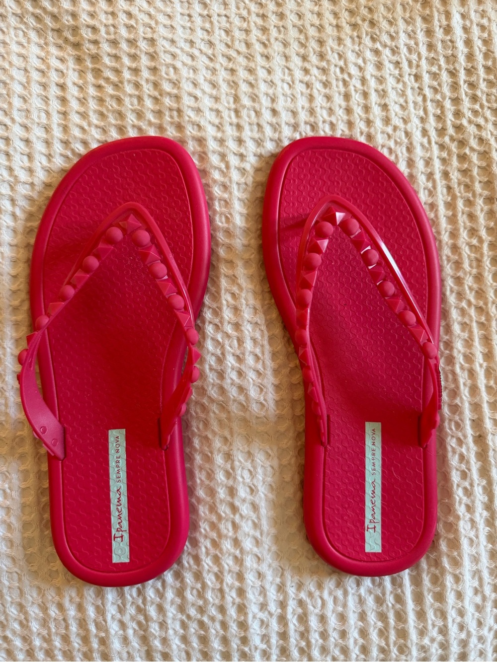 Ipanema Pink Vegan Flip Flop Sandal